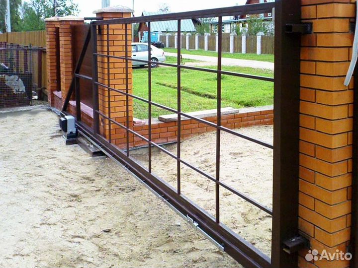 Ворота на дачу 