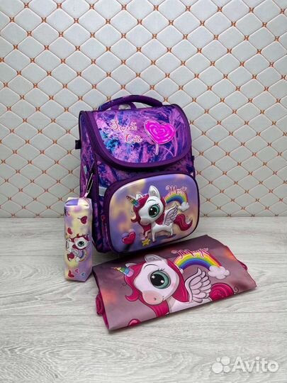 Рюкзак школьный для девочки новый ортопедический