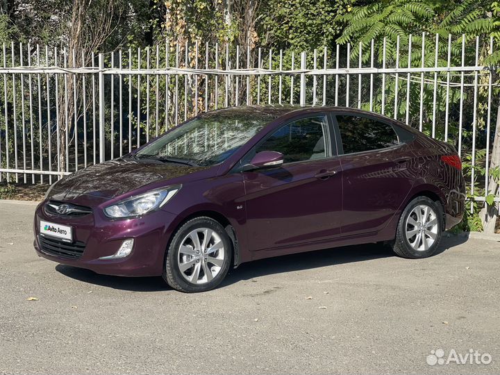 Hyundai Solaris 1.6 AT, 2012, 110 011 км