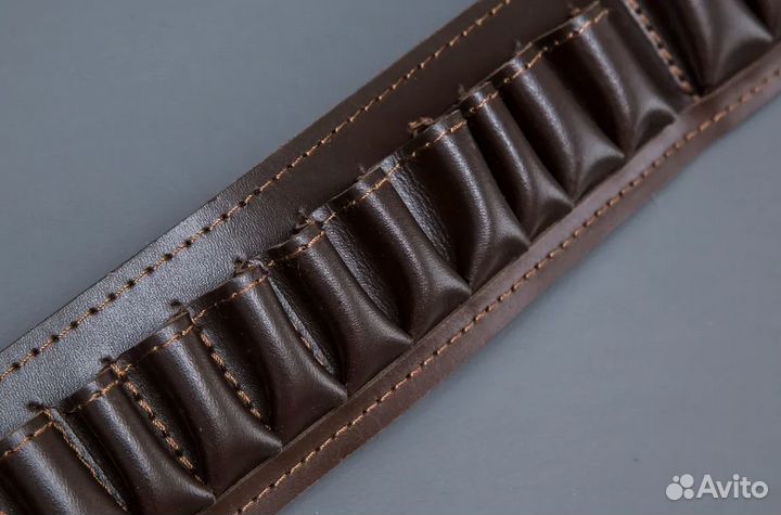 Патронташ открытый №54 кожа 12к