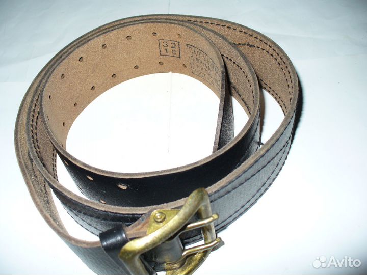 Ремень кожаный новый