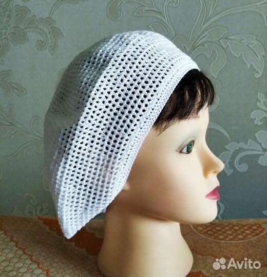 Берет ажурный