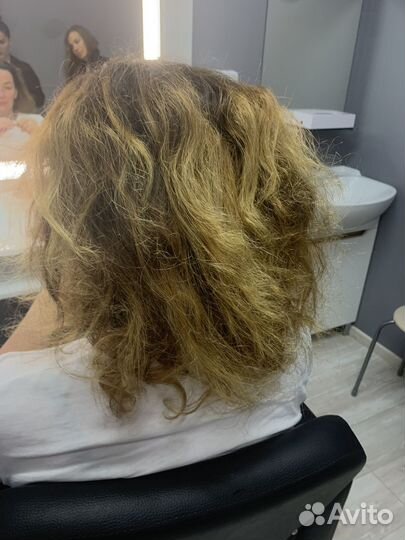 Кератиновое выпрямление волос модель