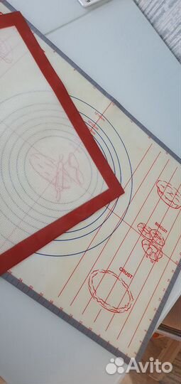 Силиконовый коврик для выпечки