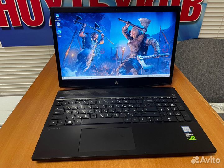 Игровой ноутбук HP Gaming / i5 / GTX / 16gb