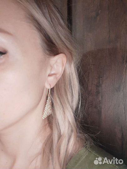 Серьги swarovski оригинал