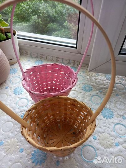 Корзина плетеная