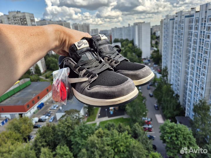 Nike Air Jordan 1 Low x Travis Scott мужские