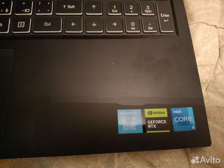 Игровой ноутбук gigabyte