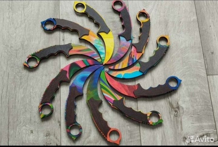 Керамбиты деревянные