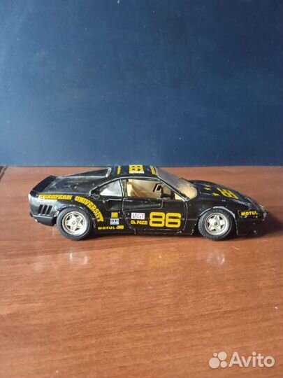 Модель автомобиля Ferrari GTO 1984