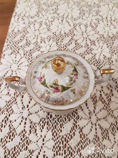 Сахарница,молочник и тарелка Польша