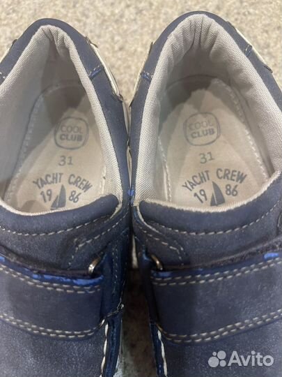 Мокасины для мальчика 31 размер бу