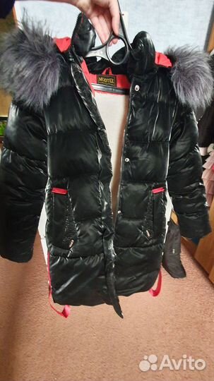 Куртка зимняя на девочку 146