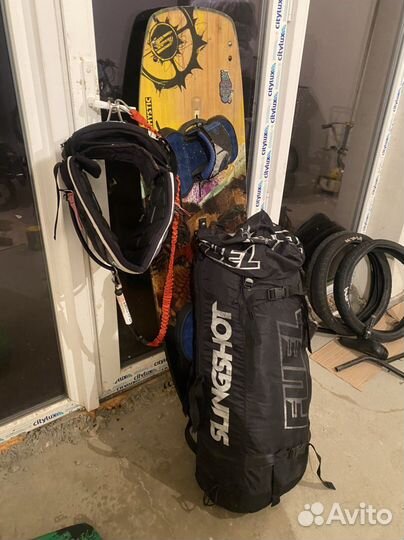 Кайтсерфинг комплект 13м slingshot кайт кайтборд