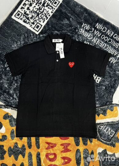 Футболка поло Comme Des Garcons