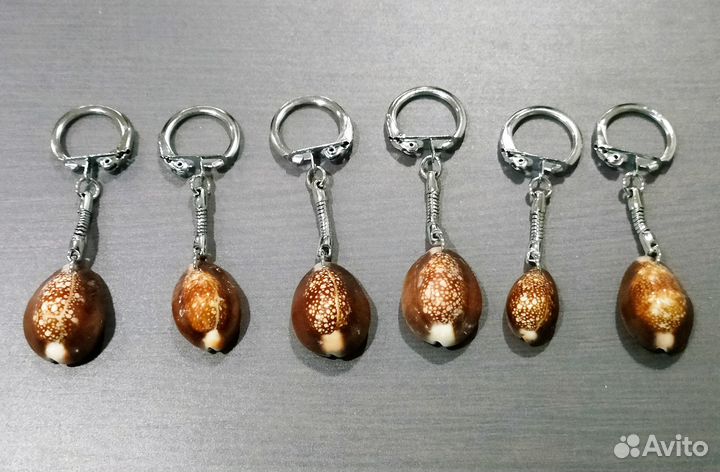 Брелок на ключи ракушка