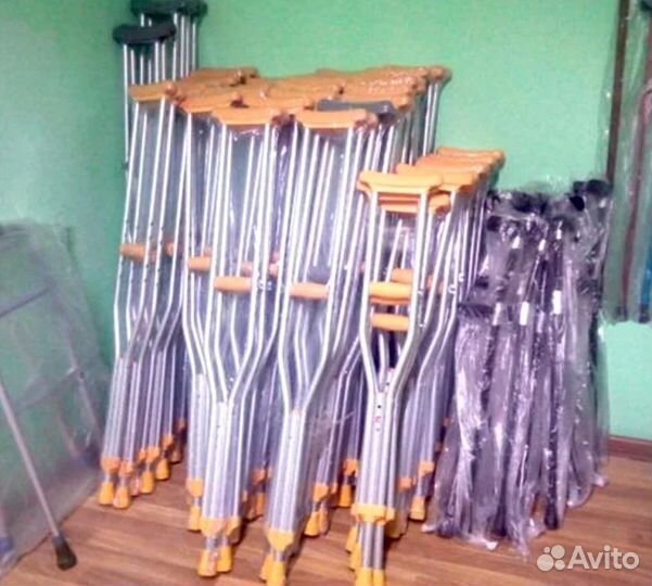 Костыли подмышечные алюминиевые amrus Тюмень