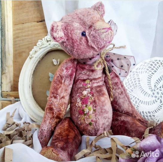 Мишка тедди ручная работа