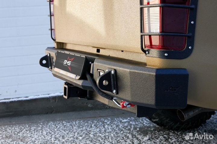 Бампер задний BMS PRO-Line для Isuzu D-Max 12-18