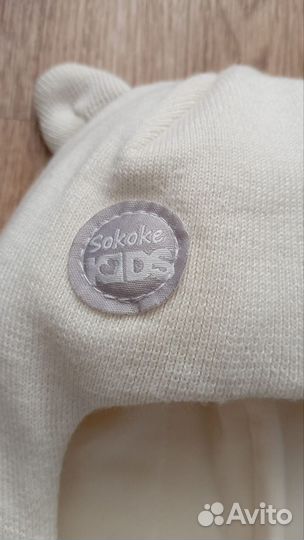 Шапка шлем для девочки