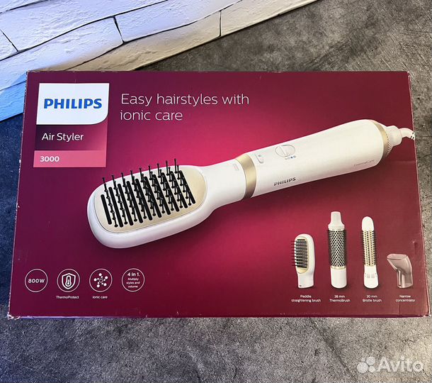 Фен щетка philips