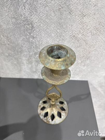 Подсвечник СССР. Латунь