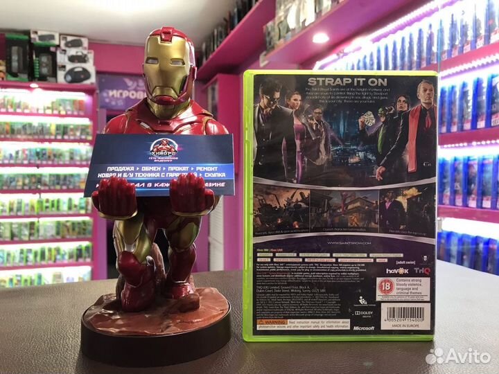 Диск Xbox 360 Saints Row The Third (Б/У) ENG