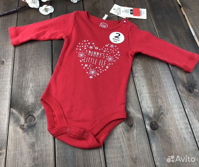 Боди красный для девочки 50 56 cool club