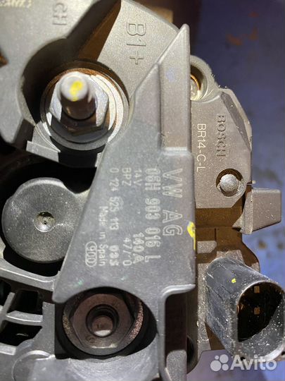 Генератор Audi A4 1.8 CDH