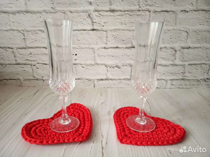 Вязаные салфетки 