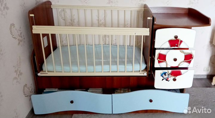 Детская кроватка трансформер