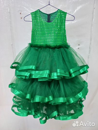 Новогоднее платье елочка