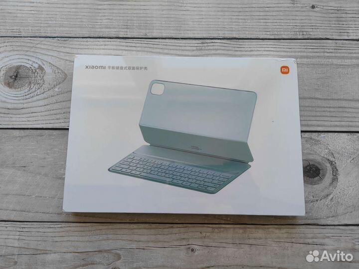 Чехол-клавиатура Xiaomi Pad 5/ Pad 5 Pro мятный