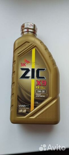 Моторное масло ZIC X9 FE 5W-30 Синтетическое 1 л