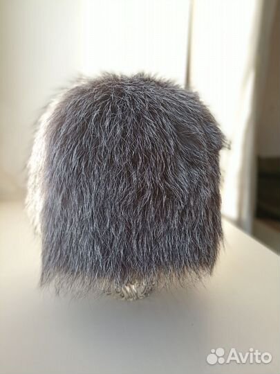 Шапка женская с натуральным мехом