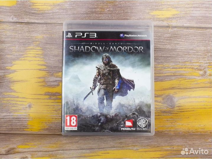 Диск PS3 Middle-earth: Shadow of Mordor (Б/У)