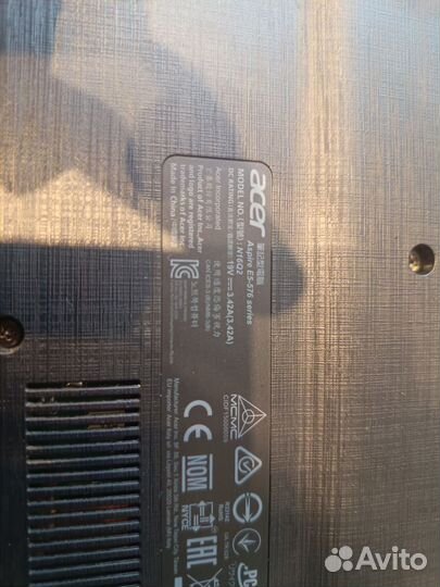 Ноутбук Acer e15