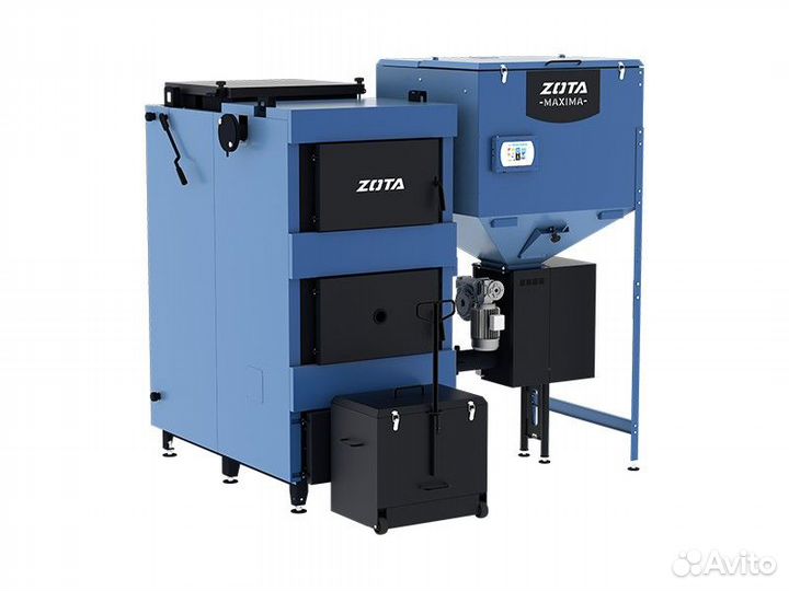 Котел Отопительный maxima 150 (опция: один шнек +