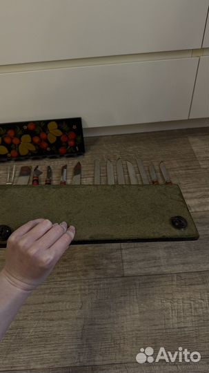 Набор кухонных принадлежностей хохлома СССР