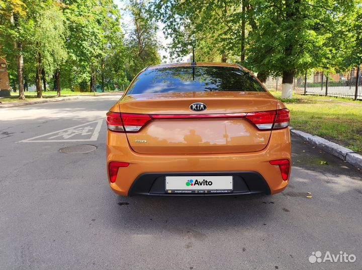 Kia Rio 1.6 МТ, 2018, 71 528 км