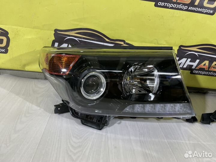 Фары Brownstone для Toyota Land Cruiser 200