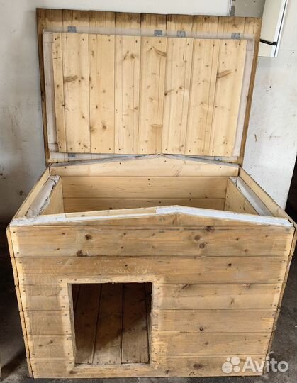 Будка для собаки утепленная