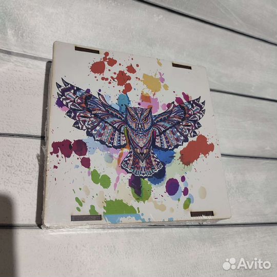 Деревянные пазлы Сова