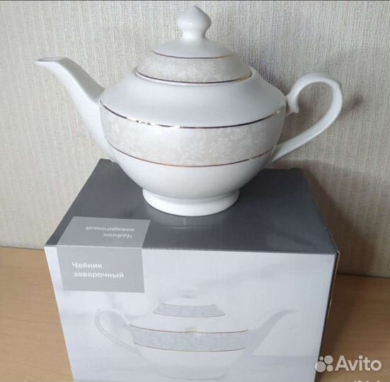 Заварочный чайник (фарфор) Новый