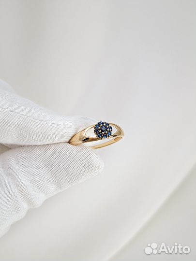 Золотое кольцо 17/ 1,31г/ 585