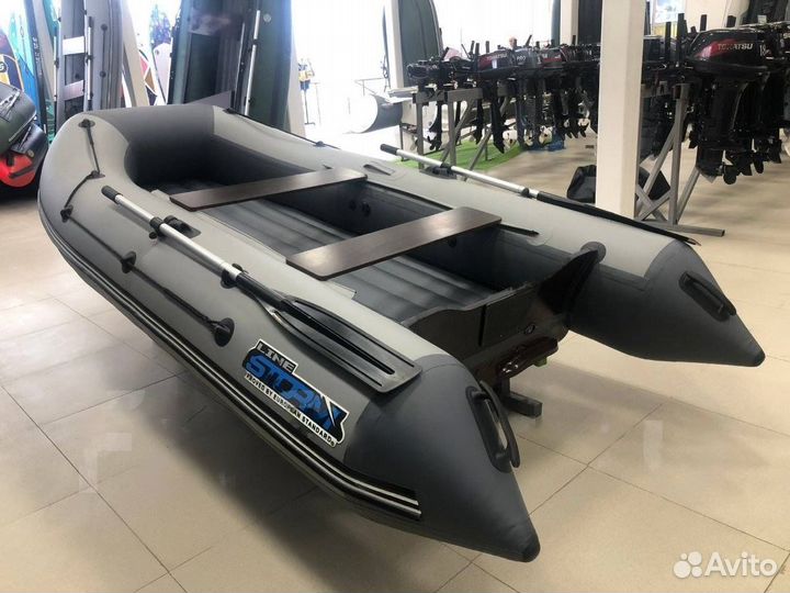 Лодка пвх Stormline Classic Air 335 сер.-графит