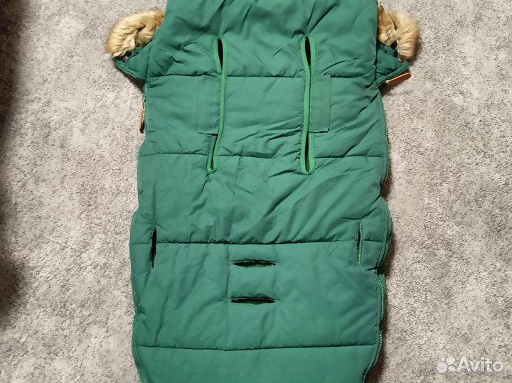 Зимний конверт в коляску