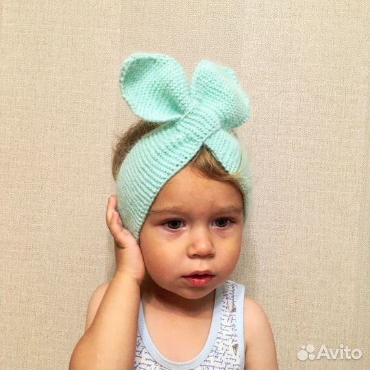 Повязка на голову для девочки