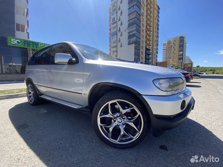 BMW X5 3.0 AT, 2001, 500 000 км